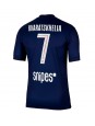 Billige Paris Saint-Germain Khvicha Kvaratskhelia #7 Hjemmedrakt 2025-26 Kortermet